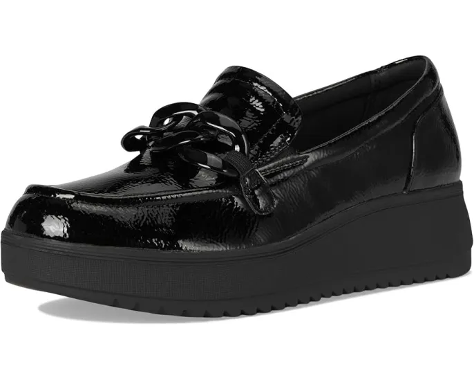 Балетки Clarks Zylah May на платформе с декоративной цепочкой