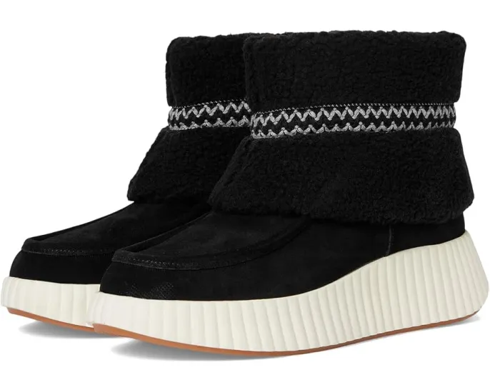 Ботильоны White Mountain Digital с искусственным мехом и клиновидной подошвой