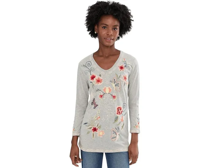 Топ Maeve с цветочной вышивкой по всей поверхности от Karyn Seo