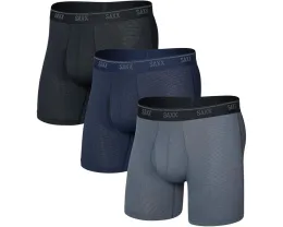 Набор из 3 боксеров SAXX Quest Quick Dry Mesh для путешествий и приключений