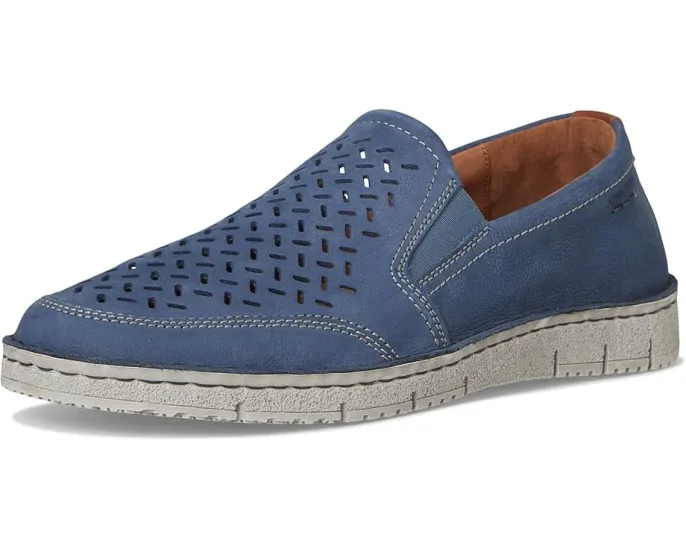Кроссовки Josef Seibel Ruben 27 из нубука с перфорацией и ручной строчкой