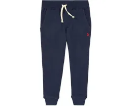 Джоггеры Polo Ralph Lauren Kids из флиса для малышей с поясом на резинке