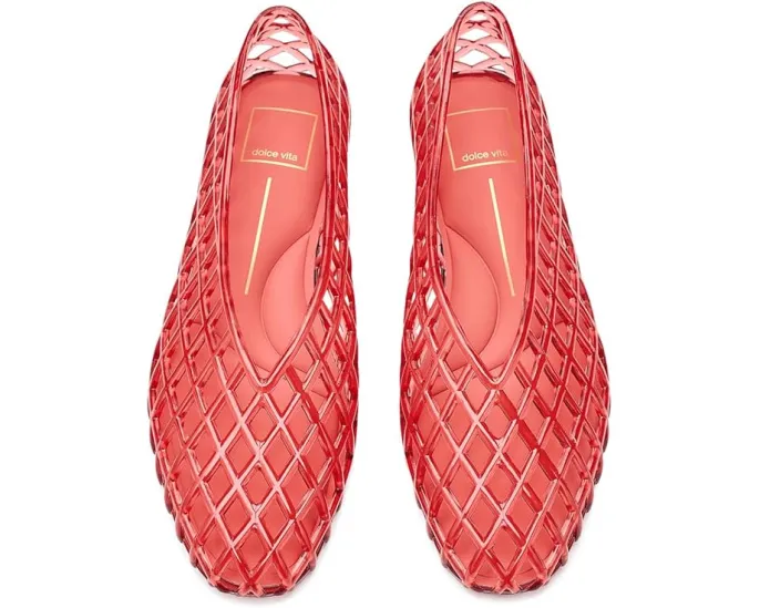 Балетки Dolce Vita Jam из пластика с рельефным узором