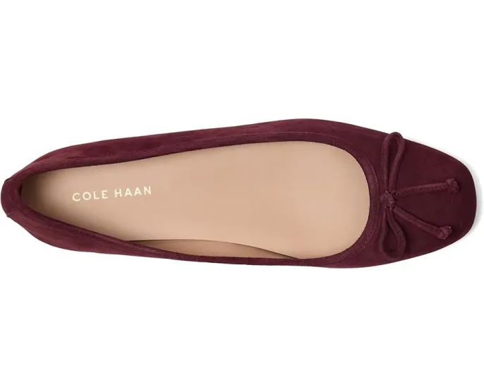 Балетки Cole Haan Yara Soft Ballet с мягкой стелькой и резиновой подошвой