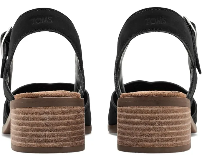 TOMS Туфли Jaclyn на устойчивом каблуке с ремешком и пряжкой