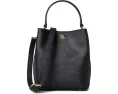 Сумка-ведро Lauren Ralph Lauren Small Reese из тисненой кожи с регулируемым ремнем