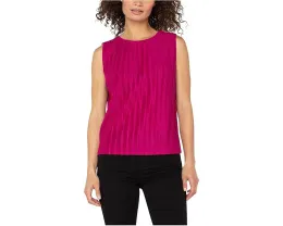 Топ Liverpool Los Angeles Sleeveless Crew Neck Knit без рукавов из французского велюра