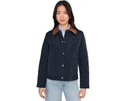Куртка Lauren Ralph Lauren Single Breasted Quilt Twill Collar с водоотталкивающим покрытием