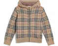 Худи Jimmy Vintage от Burberry Kids на молнии для детей
