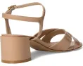 Сандалии Stuart Weitzman Dayna Block 50 на квадратном каблуке с открытым носком