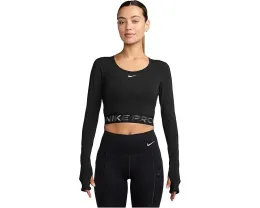 Nike Pro Dri-FIT укороченный лонгслив