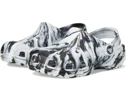 Crocs Classic Marbled Tie-Dye Clogs детские сабо в технике тай-дай