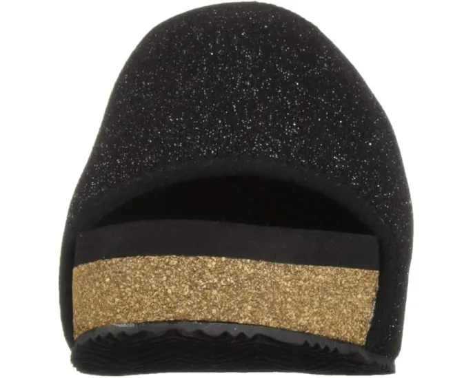 VOLATILE босоножки Festina на танкетке с блестками и открытой пяткой