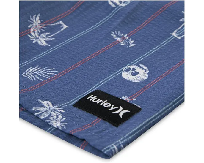 Пляжные шорты Hurley Kids Paradise Stripe с кулиской и карманом
