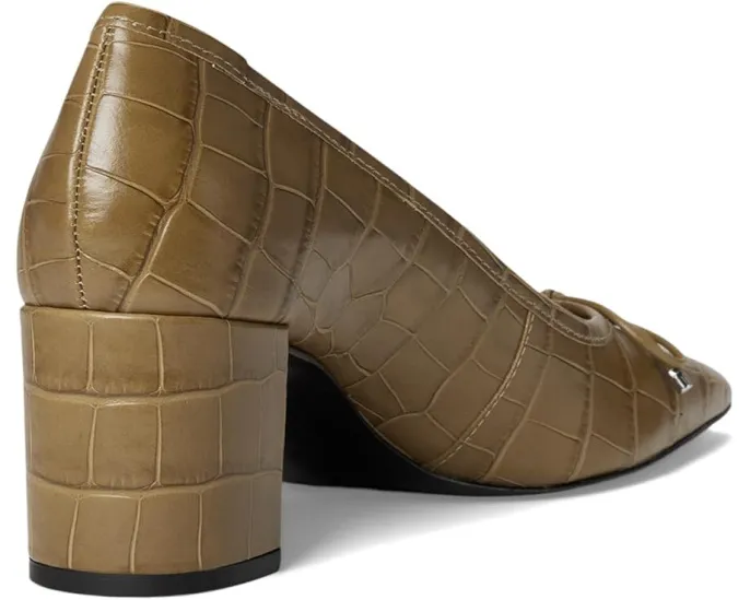 Туфли Schutz Arissa на устойчивом каблуке с квадратным носком и бантом