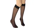 Гольфы Wolford Satin Touch 20 с широкой мягкой резинкой