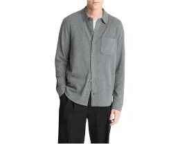 Рубашка Vince Solid Knit из мягкого вельветового вельветона