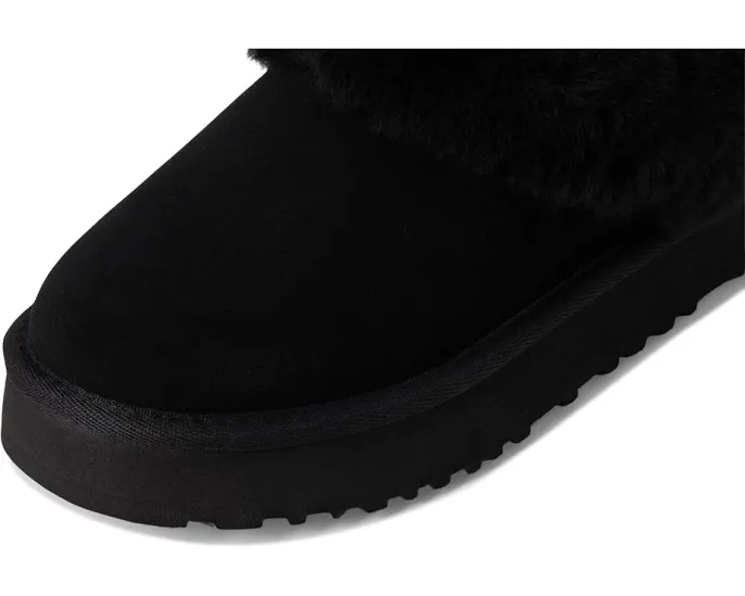 Детские тапочки UGG Kids Tazzelle из замши с подошвой из сахарного тростника