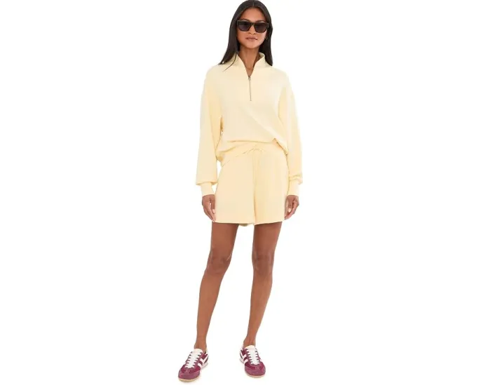 Varley укороченный оверсайз худи Davidson Sweat из ткани DoubleSoft