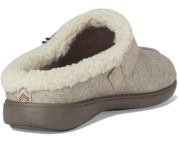 Тапочки-слипоны Bzees Eternity из флиса с искусственным мехом