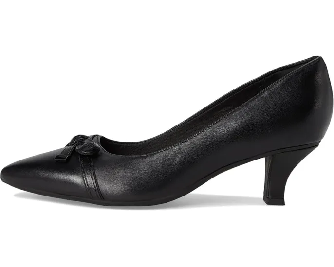 Туфли Clarks Kepley Holly с бантиком и котячьим каблуком
