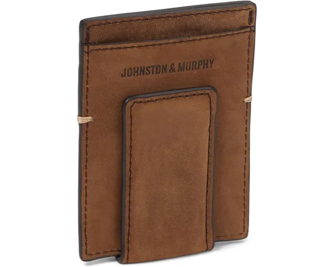Кожаный кошелек Jackson Front Pocket с защитой RFID от Johnston & Murphy