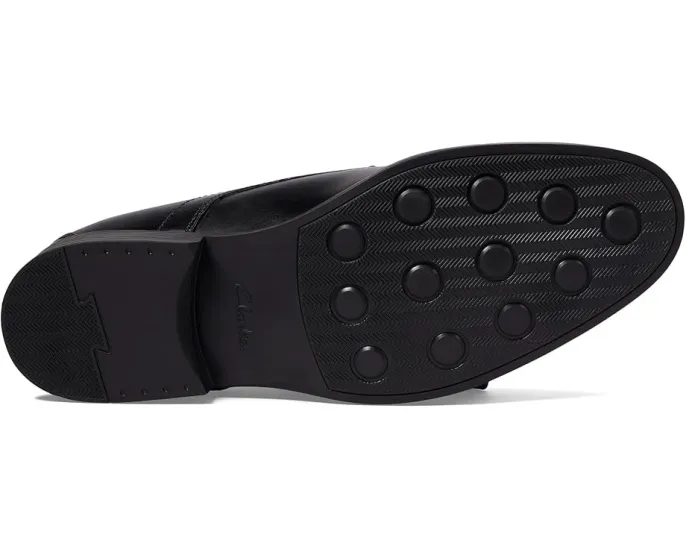 Clarks Оксфорды Whiddon Plain из натуральной кожи с круглым носком