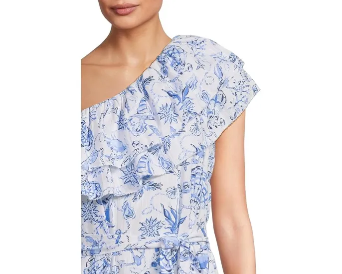 Платье Lilly Pulitzer Mayella Midi длинное миди с ярусами