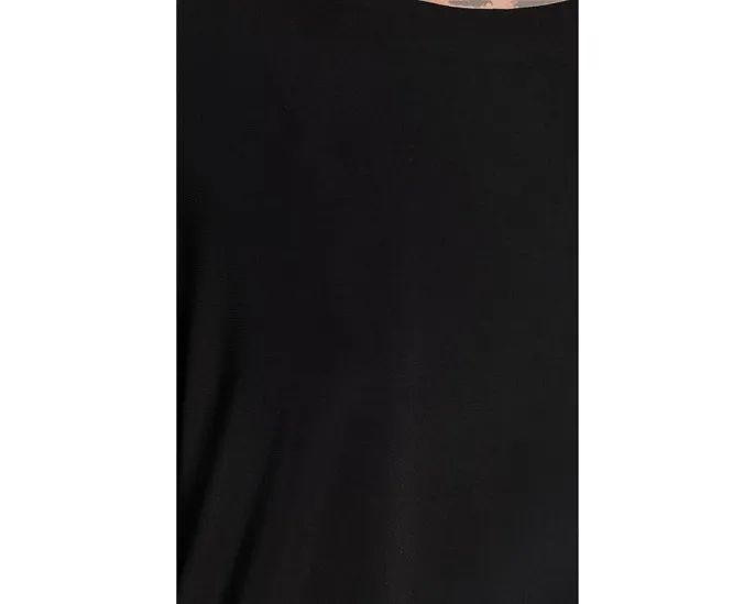 Топ Norma Kamali Short Sleeve Boxy с прямым подолом