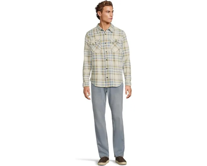 Тёплая рубашка Swellter из поларфлиса с накладными карманами