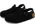 Клоги Birkenstock Tokio из замши с задним ремешком на пряжке