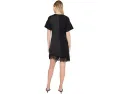 Платье Lana Lace от AllSaints с кружевом и рукавами фонарик