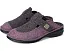 Войлочные клоги Finn Comfort Antholz Lila Doublefilz из шерсти с терморегуляцией