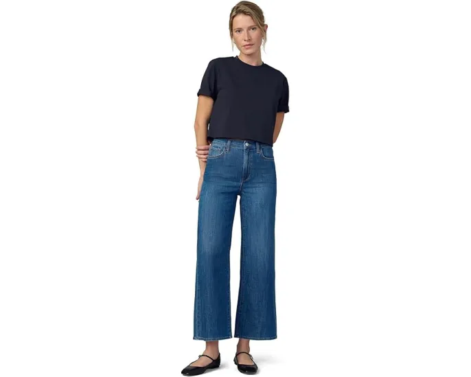 Джинсы The Mia Wide Leg Ankle Joe's Jeans с высокой посадкой и широкими штанинами