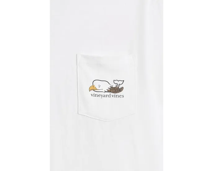 Детская футболка Vineyard Vines с китом и орлом
