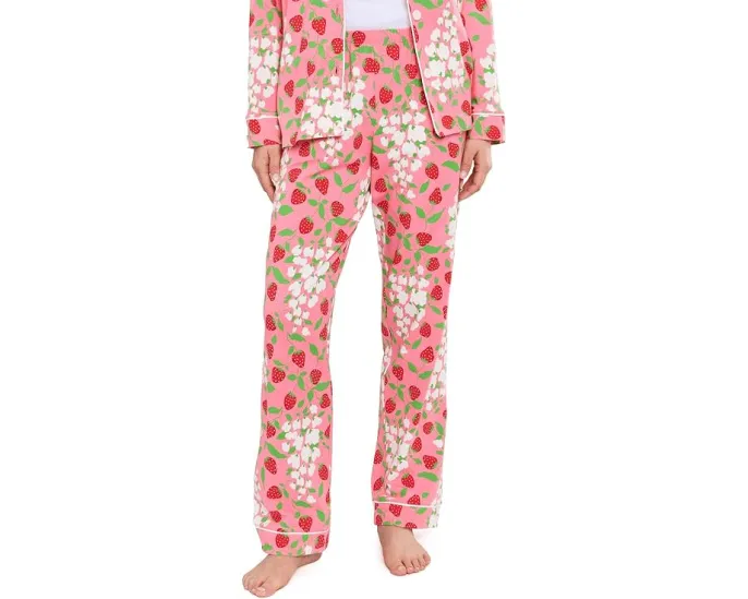 Комплект пижамы Bedhead PJs Classic с длинными рукавами из хлопкового трикотажа