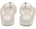 MICHAEL Michael Kors шлепанцы Posie с тонким клином и фирменным шармом