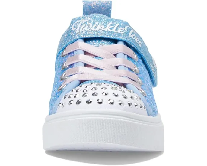 Детские кроссовки Skechers Twinkle Sparks с пайетками и подсветкой