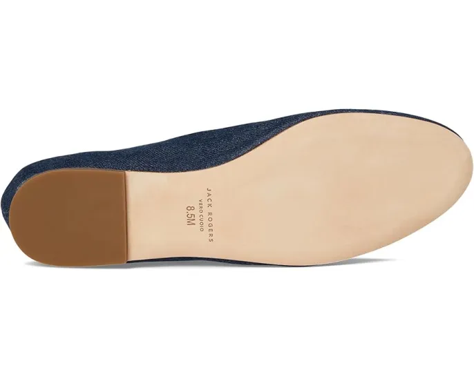 Балетки Mizzy Mary Jane из денима с ремешком на щиколотке от Jack Rogers