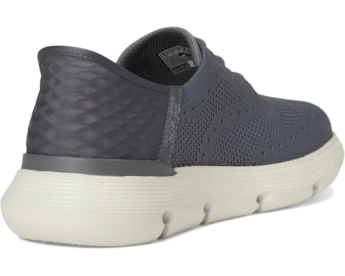 Кроссовки SKECHERS Garza Palma с вязаным верхом и технологией Hands Free Slip ins