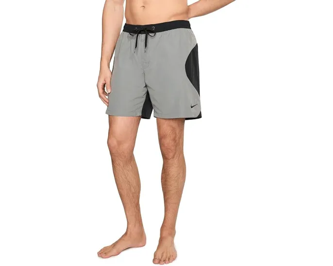 Плавки Nike Zip Color Block 7 дюймов (17.78 см) Fully Lined Volley с молнией спереди
