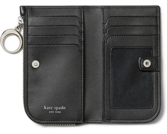 Kate Spade New York Halo Fine Grain Leather компактный бифолд
