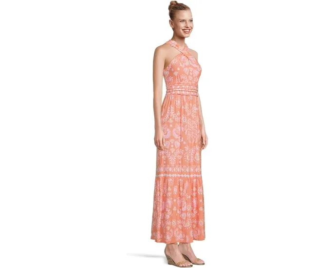 Макси платье Lilly Pulitzer Montecito на бретелях