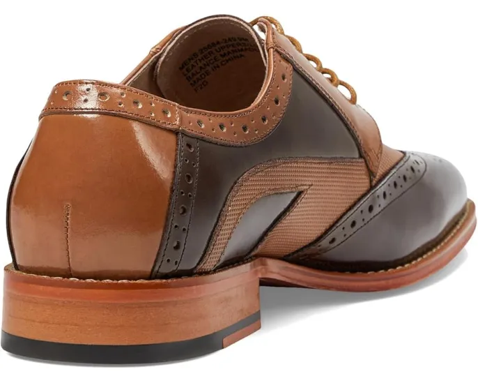 Оксфорды Stacy Adams Ivingale Wing Tip Lace-Up с двухтонным верхом