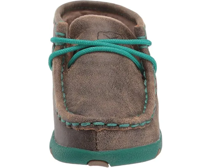 Детские мокасины Twisted X Driving Moc из состаренной кожи