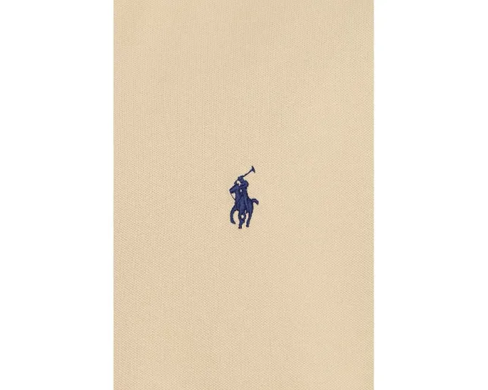 Классическая футболка Polo Ralph Lauren из стретч-сетки с коротким рукавом