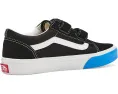 Кроссовки Vans Kids Old Skool V Wave с верхом из замши и холста на липучках