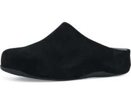 FitFlop Shuv клоги из замши с клиновидным каблуком и анатомической стелькой