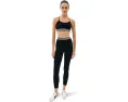Леггинсы Splits59 Bailey High Waist Active Rib 7/8 с рельефной резинкой и полосатым поясом