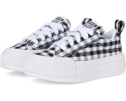 Детские кеды Converse Cruise Checkered с клетчатым принтом на платформе